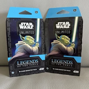STAR WARS UNLIMITED Legends of the Force BOOSTER PACK. NEW USA SELLER - Picture 1 of 2