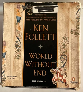 KEN FOLLETT WELT OHNE ENDE komplett 36 CD Set Hörbücher auf Band - Bild 1 von 6