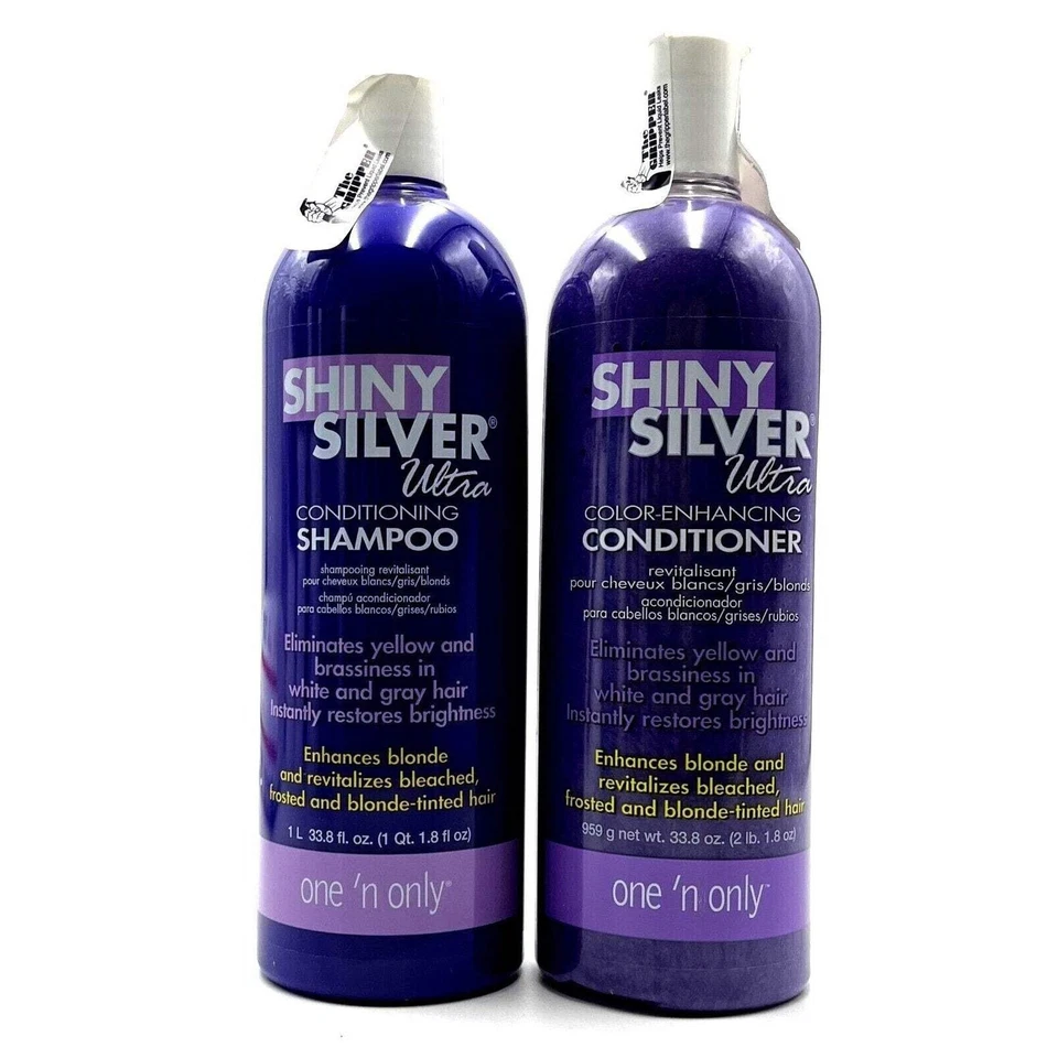 Champú y acondicionador One N Only Shiny Silver Ultra 33,8 oz Duo Foto 1 de 1