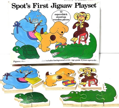 Juego Spot's First Jigsaw - Michael Stanfield - 12 piezas de madera - Completo  Foto 1 de 4