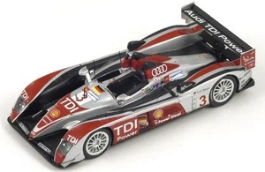 SPARK,AUDI R10 TDI #3 4th in MANS 2008 L.LUHR. M.ROCKENFELLER . A. PREMAT, 1/... - Picture 1 of 1
