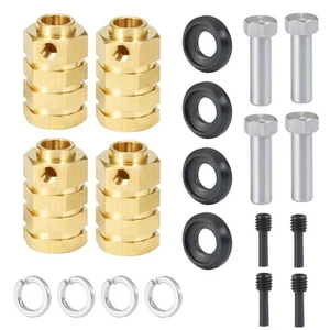 4Pcs 12mm Wheel Hubs Hex Extended Adapter for Traxxas TRX-4 1/10 RC Crawler Car - Picture 1 of 10