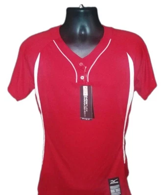 Camiseta deportiva para mujer Mizuno Elite 2 botones Foto 1 de 4