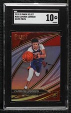 2019 Panini Select Courtside Silver Prizm Cameron Johnson SGC 10 GEM Rookie RC