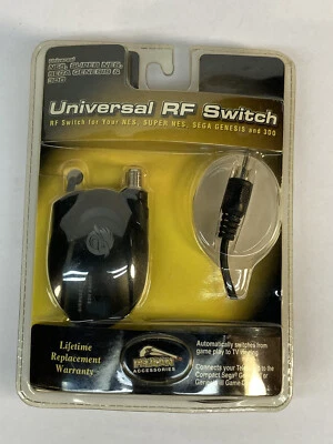 Universal RF switch pelican- pl 900- NES, Super NES, Sega Genesis, 3DO NOS - Image 1 of 2