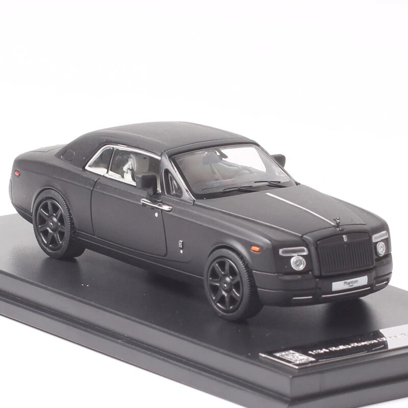 1/64 Scale Mini DCM RR Phantom Coupe Diecast Metal Car Model Toy Black Matte - Image 1 of 4