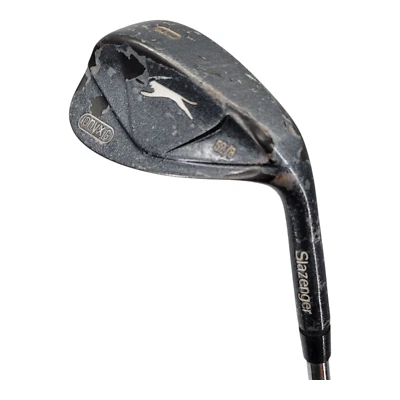 Slazenger Onyx G 52/8 52° Gap Wedge Mens RH Steel Shaft Black Widow Grip 36" - Image 1 of 4