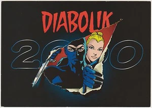 DIABOLIK 2000 CARTOLINA PROMOCARD 1484 - ASTORINA - Imagen 1 de 1