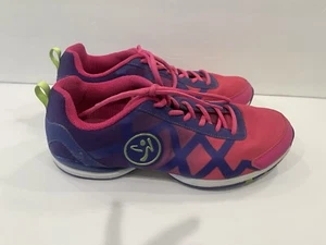 Zumba Jogger Women’s Size 10 Purple /Pink Shoe Preowned - Picture 1 of 6