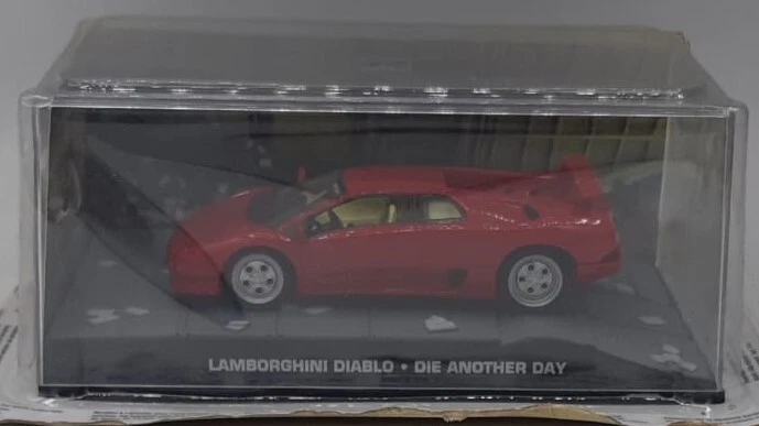Eaglemoss 007 Movie Car Lamborghini Diablo Die another day BOX Gd05 - Immagine 1 di 1