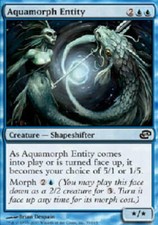 AQUAMORPH ENTITY FOIL X4 4 4X Planar Chaos MTG Magic the Gathering Cards DJMagic