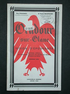 Oradour sur Glane : Vision d'épouvante - Pauchou & Masfrand éd. 1992 WWII - Imagen 1 de 1