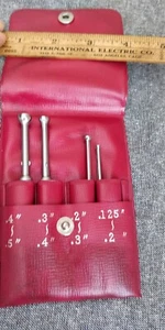 Vintage Mitutoyo Small Hole Gage Set No 154-901 .125 to .5" - Made in Japan - Picture 1 of 12