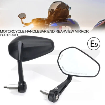MARKENLOS Motorrad Spiegel Rückspiegel Lenkerspiegel Lenkerendenspiegel Für ATV Quad E9 ﻿