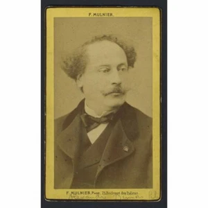 Alexandre DUMAS, FILS (Writer): Original CDV Photograph - Picture 1 of 2