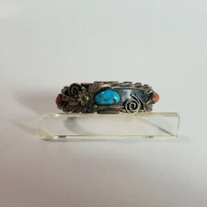Navajo Cuff Bracelet by Ahasteen - Vintage - Picture 1 of 3