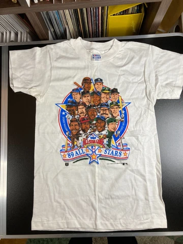 New Kids Vintage 1989 All-Star Game Shirt - Big Head - Baseball MLB - Size 10-12 Cover