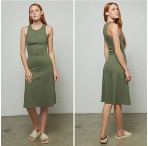 LUNYA Dress Dress Large Green Pullover Midi Tank Sundress RESTORE FITTED - Picture 1 of 9