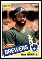 1985 O-Pee-Chee Ray Burris Baseball Cards #238