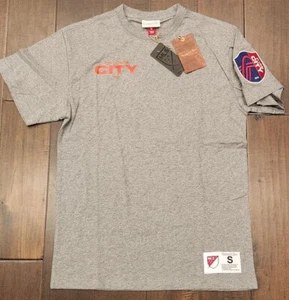 Mitchell & Ness St Louis City SC Soccer MLS Collection T-Shirt Men's Small - Picture 1 of 3