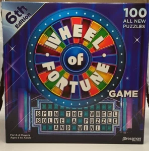 Juego Wheel of Fortune: 6ª Edición - Pressman - Caja Abierta, Contenido Nuevo Precintado - Imagen 1 de 4