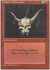 Orcish Oriflamme X4 (4th Edition) MTG (NM) *CCGHouse* Magic
