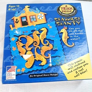Stave Design Great American Puzzle Factory Seahorse Shanty A Trick Puzzle - Picture 1 of 8