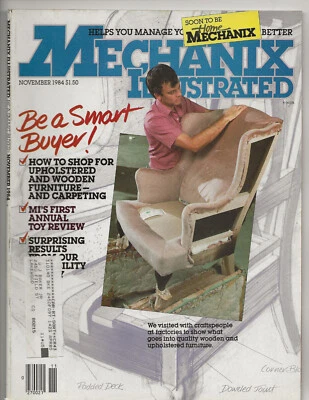 Mechanix Illustrated November 1984 Vintage How To Magazine Foto 1 de 2