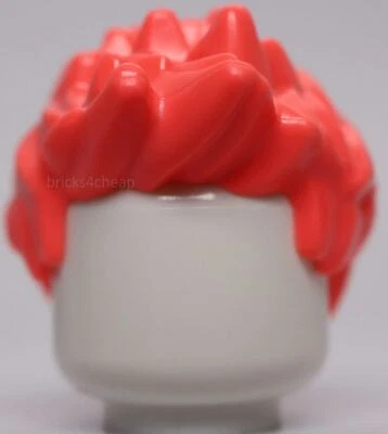 Lego Coral Spiked Minifig Hair - Image 1 of 2
