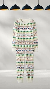 Ex Hanna Andersson Unisex Warner Bros Elf John Pyjama Set in Ivory A Bit Defect - Picture 1 of 1