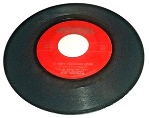 SCHLANKES WHITMAN - ""SORGLOSE HÄNDE/EIN SEHR WERTVOLLES..." 7" VINYL-ROTES ETIKETT-IMPERIAL - Bild 1 von 4