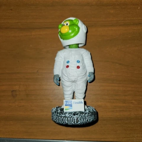 2019 Lake County Captains Astronaut Skipper Mascot Bobblehead  No Box Cover