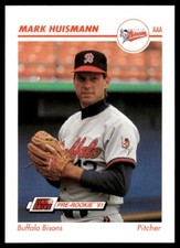 1991 Line Drive AAA Mark Huismann Buffalo Bisons #30