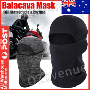 Ski Motorcycle Cycling Balaclava Full Face Mask Scarf Windproof Outdoor Winter - Picture 1 of 12