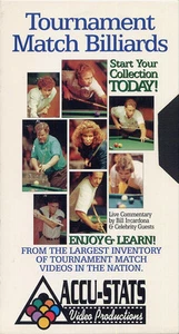 tournament billiards j goodwin / j parica 1996 us open one pocket VHS VIDEOTAPE - Imagen 1 de 1