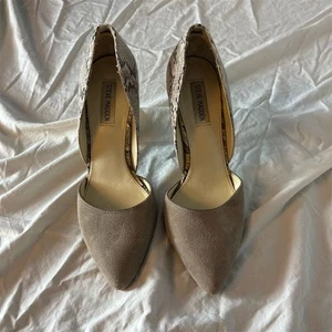 Steve Madden tacco a spillo donna beige stampa serpente taglia 9,5 - Foto 1 di 6