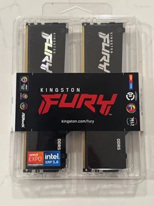 Kingston FURY 16GB (2x 8GB) DDR5 RGB RAM  - Picture 1 of 4