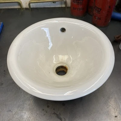 Fregadero de baño redondo plegable/bajo montaje Kohler K-20211-0 Foto 1 de 4