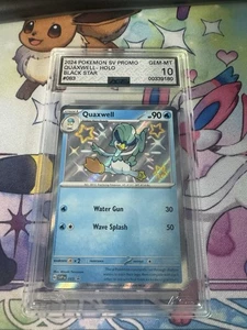 Quaxwell 083 SV Scarlet & Violet Promo Cards NM Holo English Edition - Picture 1 of 2