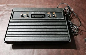 Atari 2600 1977 Model CX2600 Black Video Game System Untested - Picture 1 of 4