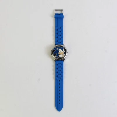 Reloj Sega Sonic the Hedgehog Top Spinner Abatible Digital Goma Necesita Batería Foto 1 de 4
