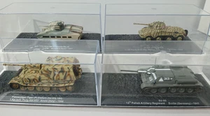 Deagostini 1/72 military Tanks Vehicles X4. WW2 German British American  ETC #4 - Picture 1 of 5