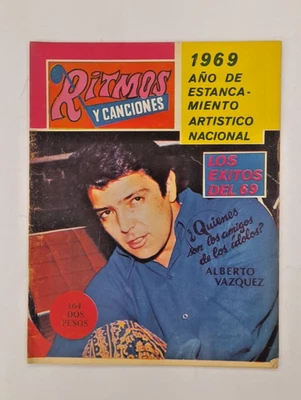 RITMOS Y CANCIONES MEXICAN MAGAZINE, No.164 JAN 70, CESAR COSTA / LED ZEPPELIN - Image 1 of 4