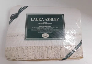 LAURA ASHLEY KOMPLETTES LAKEN SET "BRIDAL LACE" 200 CALE - Bild 1 von 5