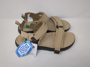 Hey Dude Carson Sandal Men's 12 Sport Mode Tan/Brown Comfort Hiking Verge Slide - Picture 1 of 12