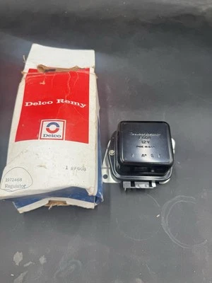NOS New AC Delco Remy F608 Interchange # 1972468 Voltage Regulator - Image 1 of 4