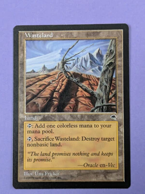 MTG Magic The Gathering: Tempest: Wasteland Uncommon - NM - Image 1 of 3