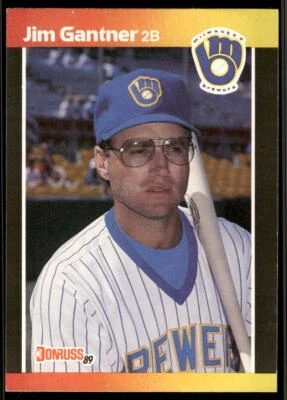 1989 Donruss #264a Jim Gantner - Image 1 of 2