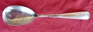 S. Kirk & Son Old Maryland Plain Sterling Silver Large 10 Inch Serving Spoon - Picture 1 of 5