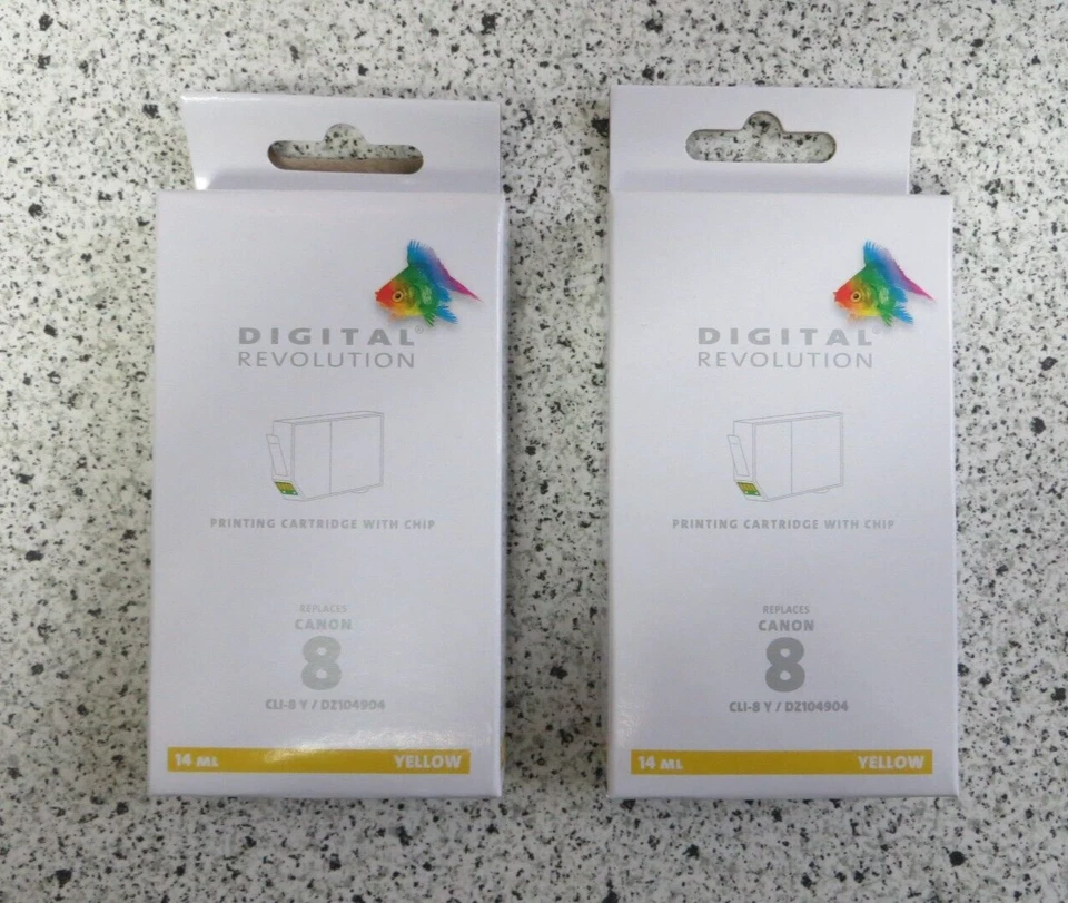 Digital Revolution * Druckertinte * kompatibel mit CLI-8 Y * Yellow * NEU+OVP * - Bild 1 von 1